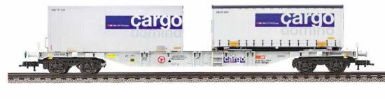 Container and exchange container car type Sgns<br /><a href='images/pictures/Fleischmann/5241.jpg' target='_blank'>Full size image</a>